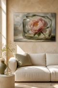Kristalleşen Çiçek — kanvas tablo