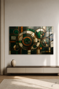 Zamanın İzleri — Cam Tablo — vitray cam tablo