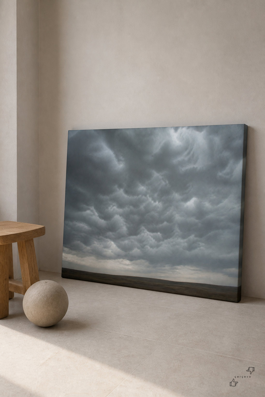 Mammatus Tavanı — kanvas tablo