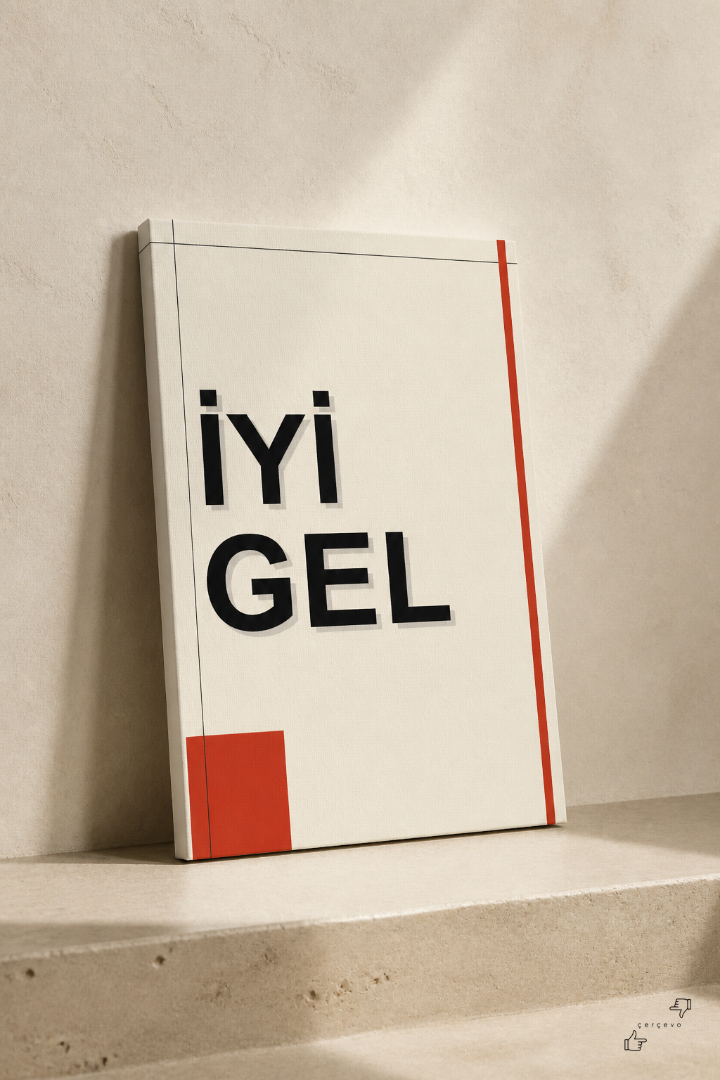 İyi Gel — kanvas tablo
