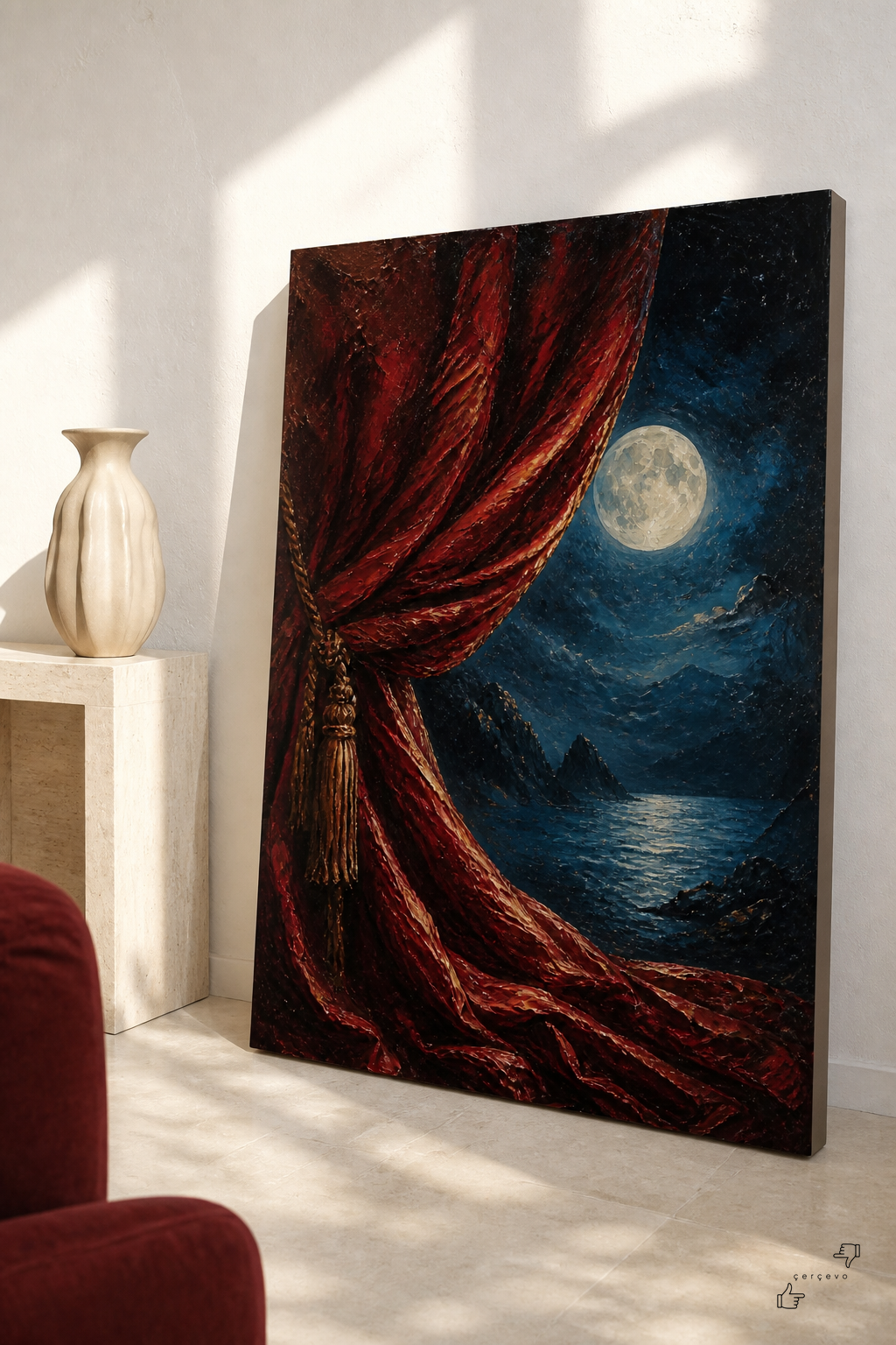 Bulanık Işık — kanvas tablo