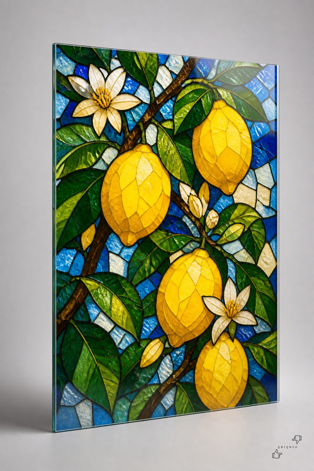 Limon Ağacı — vitray cam tablo