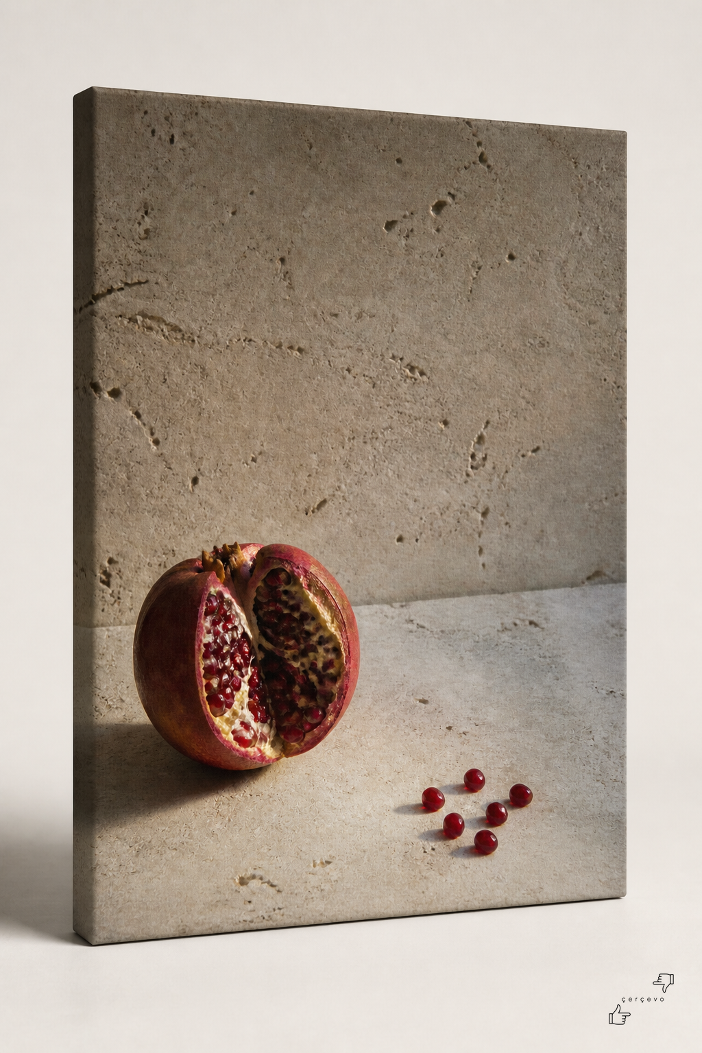 Nar Çekirdeği — kanvas tablo