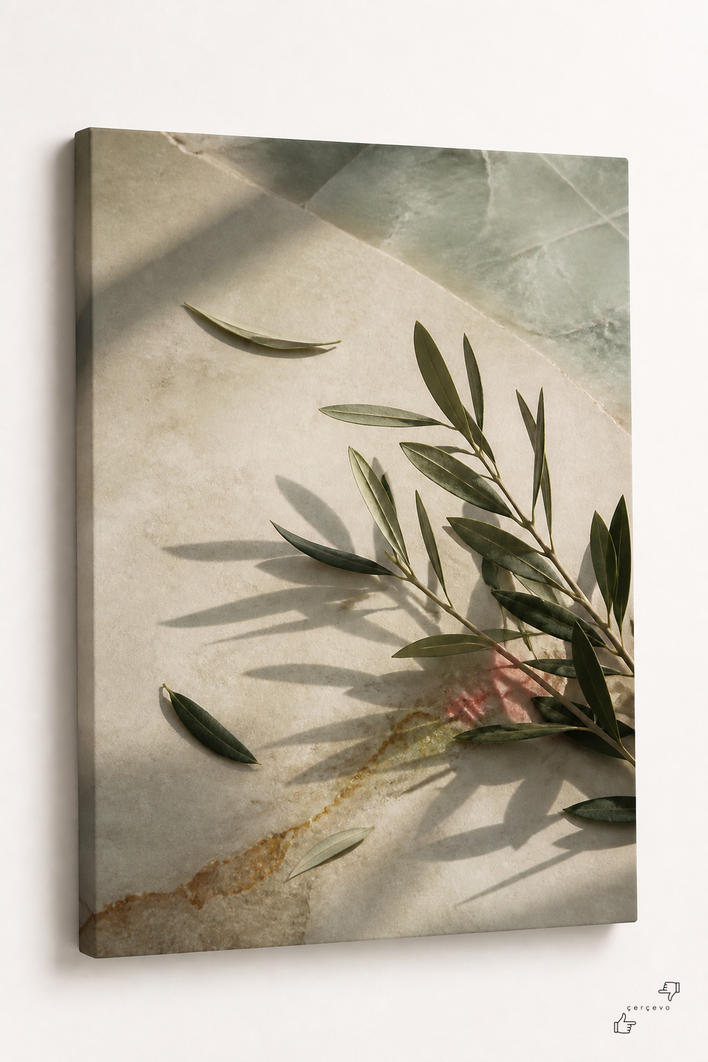 Zeytin Saati — kanvas tablo