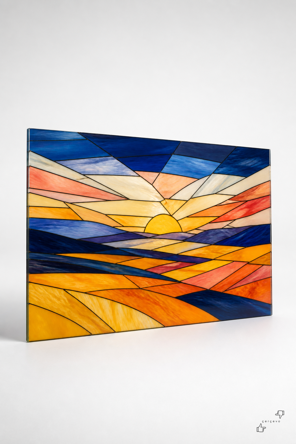 Safran Ufku — Cam Tablo — vitray cam tablo