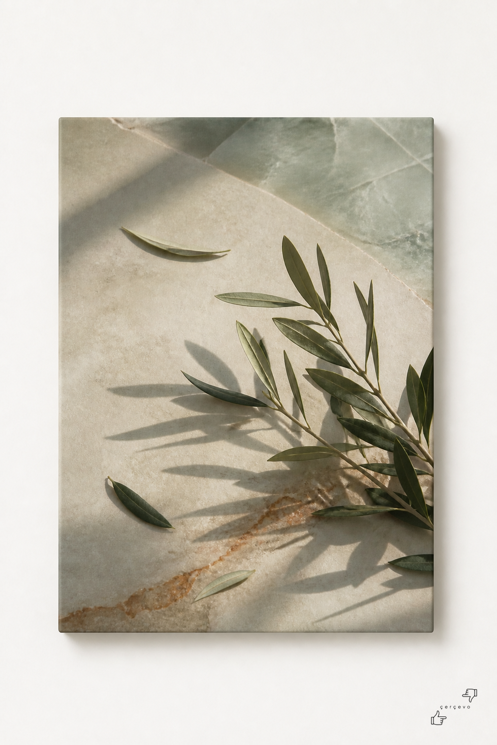 Zeytin Saati — kanvas tablo