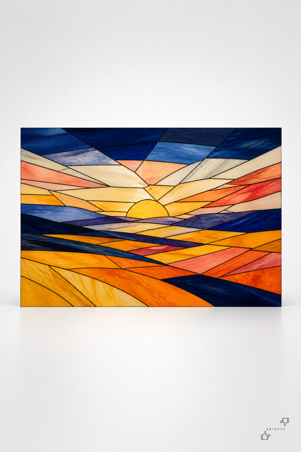 Safran Ufku — Cam Tablo — vitray cam tablo