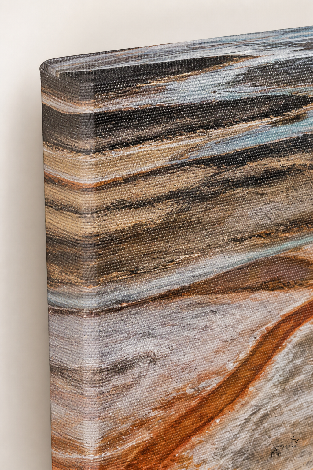 Mineral Nehir — kanvas tablo