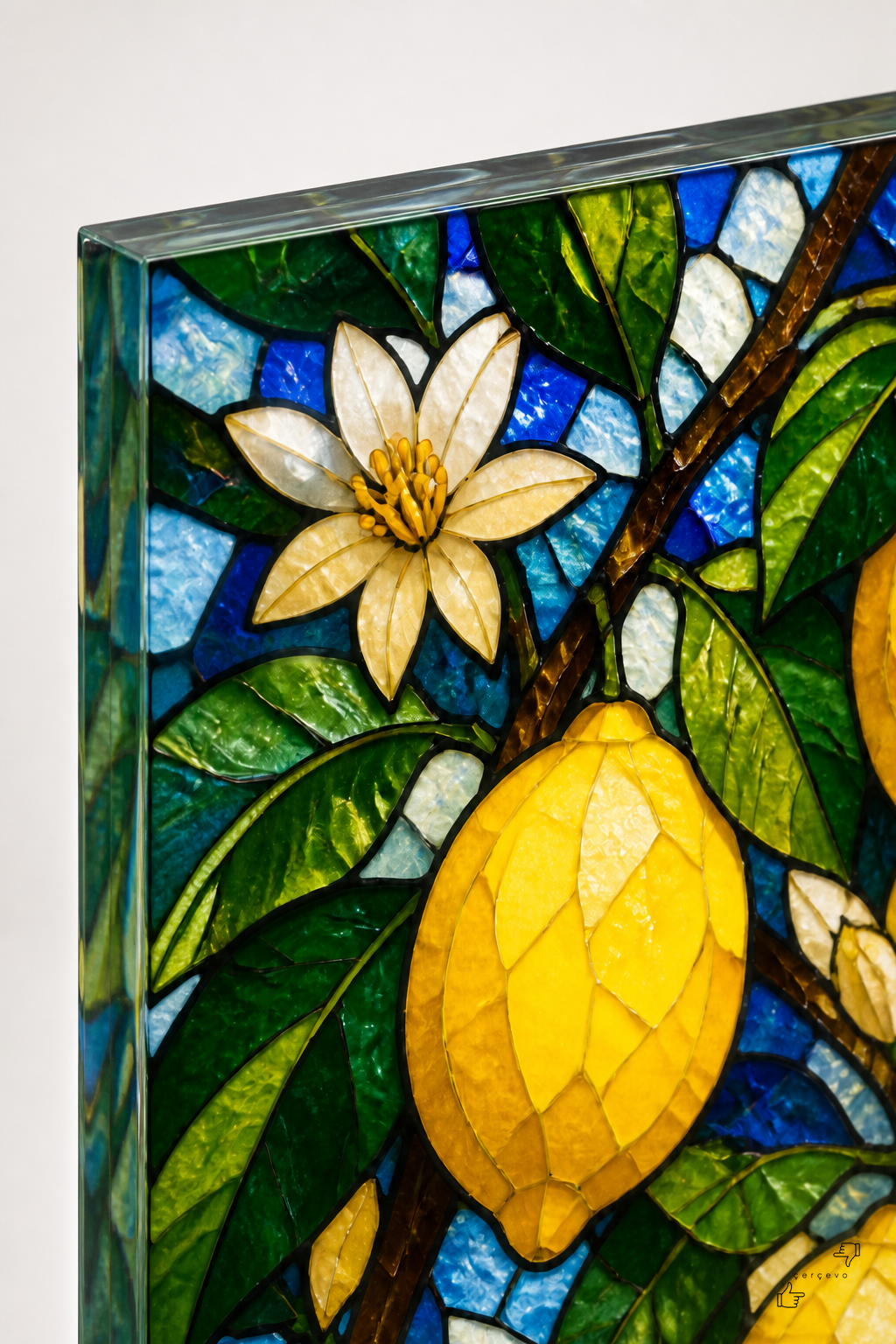 Limon Ağacı — vitray cam tablo