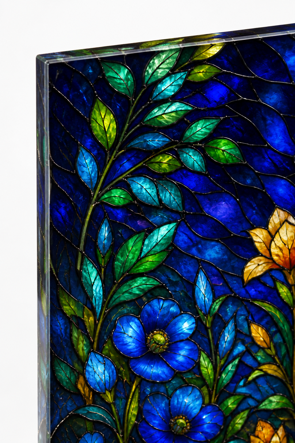 Gök Bahçesi — vitray cam tablo