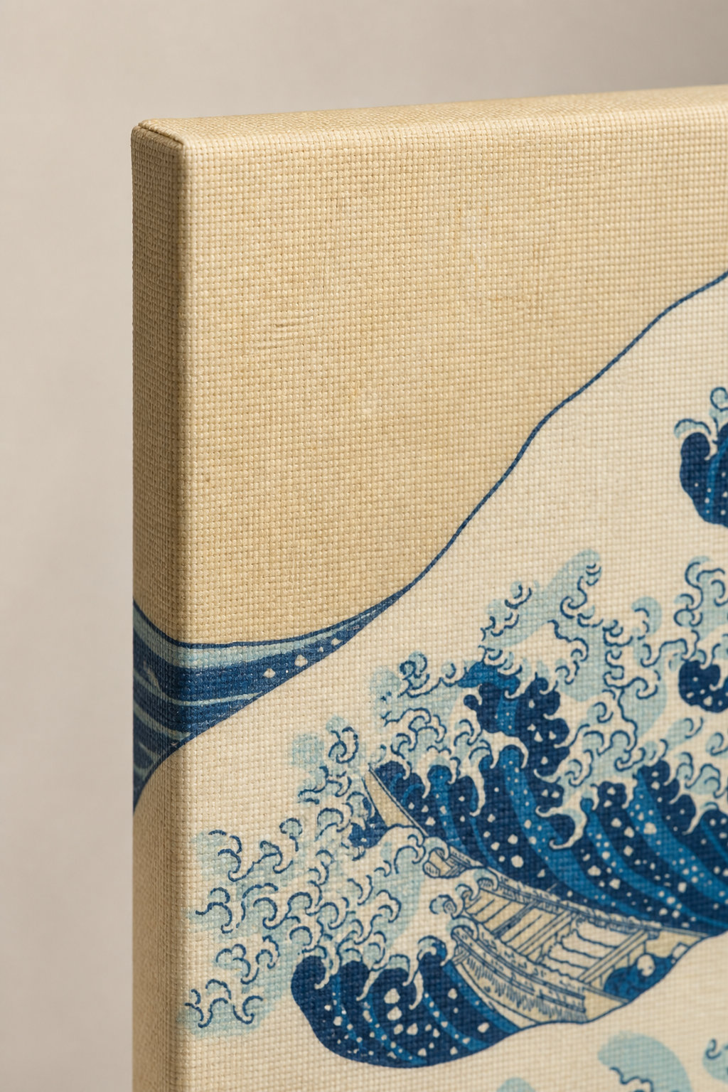 The Great Wave off Kanagawa — Hokusai Kanvas Tablo