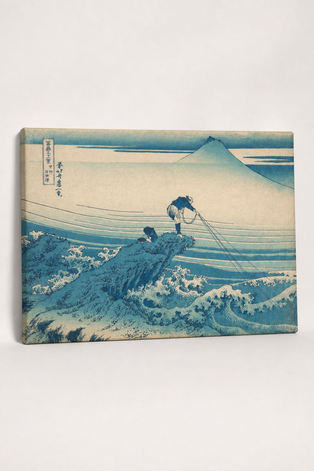 Kajikazawa in Kai Province — Hokusai Kanvas Tablo