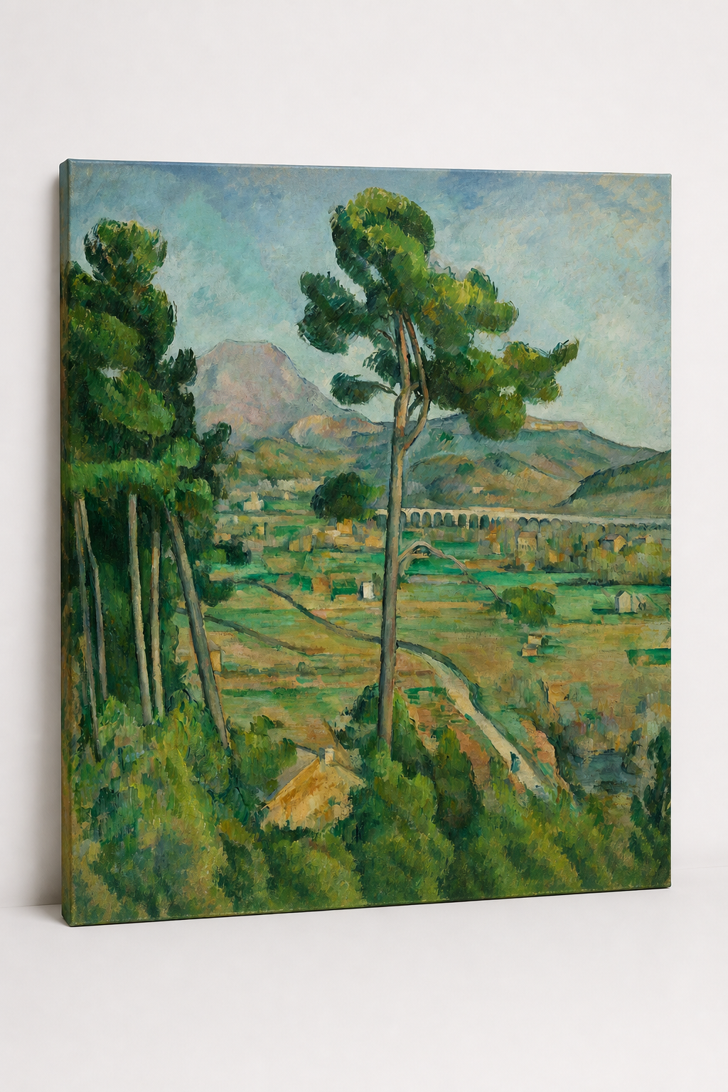 Mont Sainte-Victoire — Cézanne Kanvas Tablo