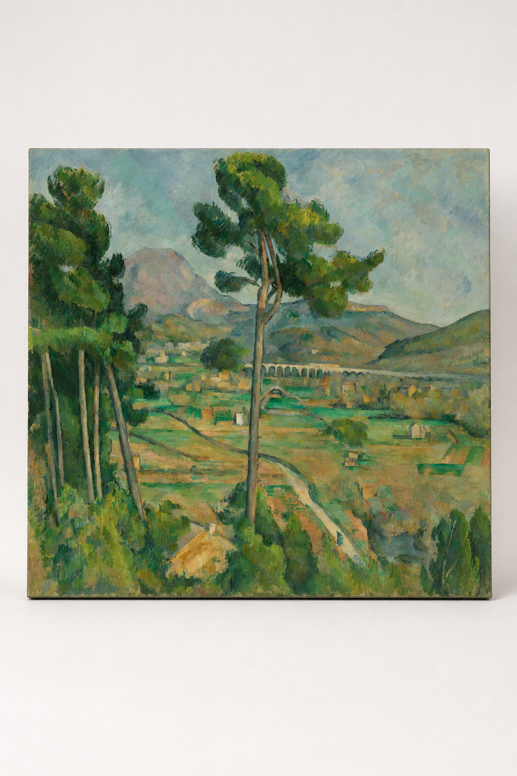 Mont Sainte-Victoire — Cézanne Kanvas Tablo