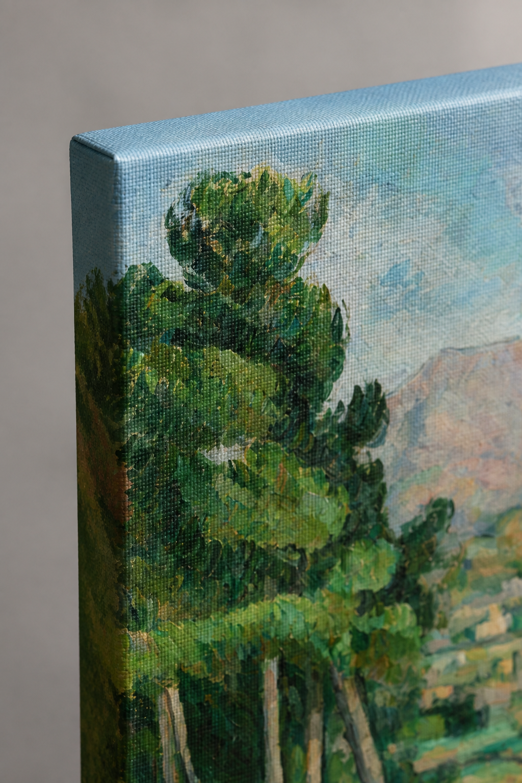 Mont Sainte-Victoire — Cézanne Kanvas Tablo