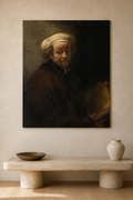 Self-portrait as the Apostle Paul — Rembrandt Kanvas Tablo