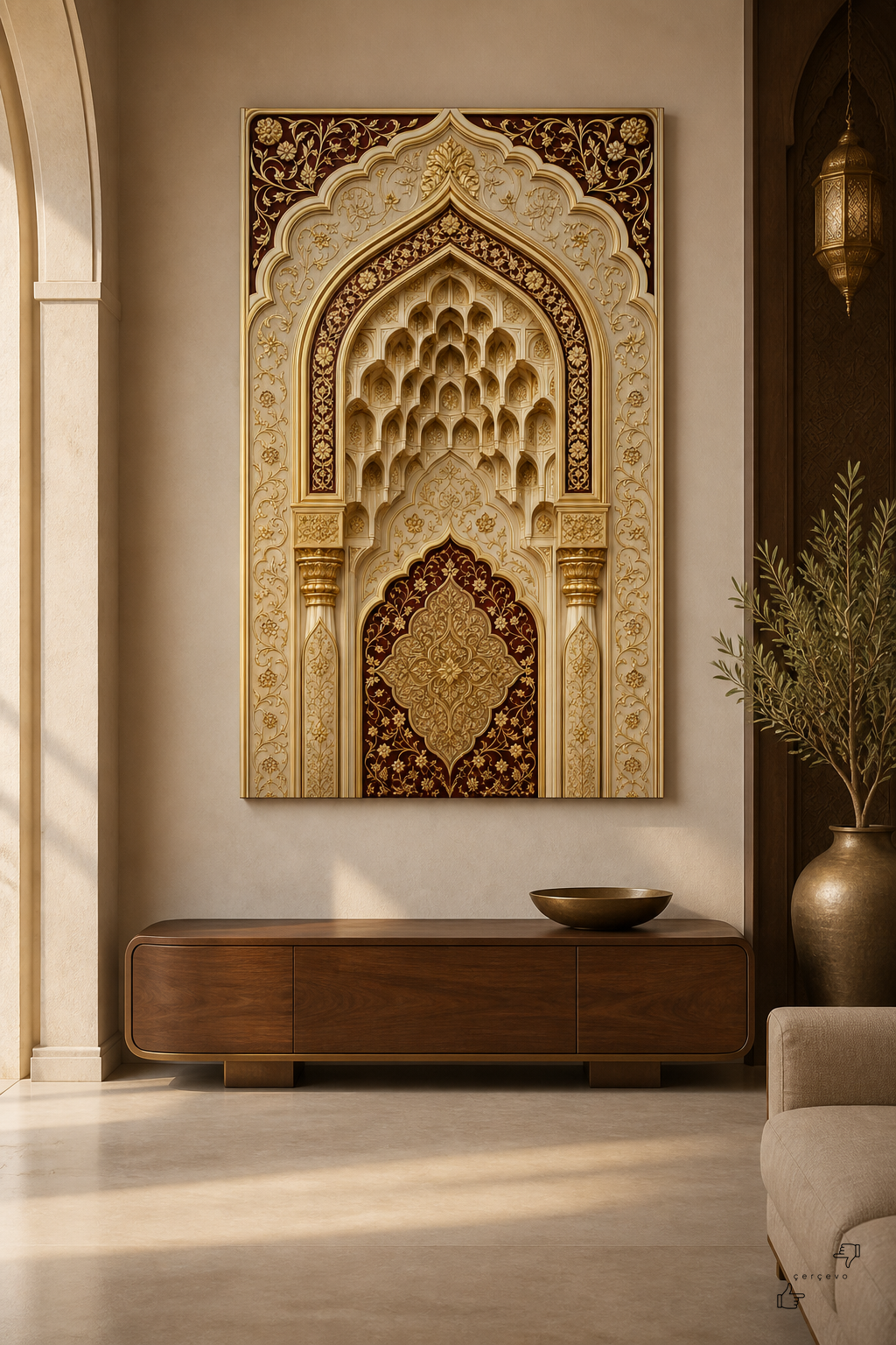 Saray Kapı Motifi — Altın Detay 1