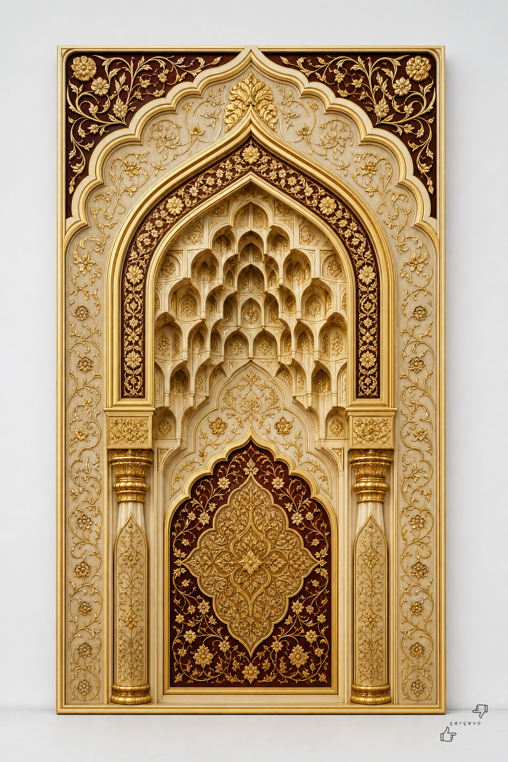 Saray Kapı Motifi — Altın Detay 4