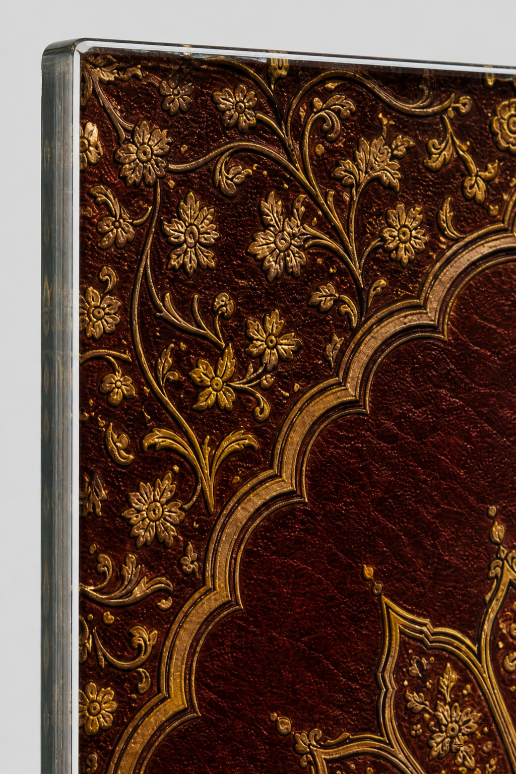 Osmanlı Cilt Sanatı — Şemseli Deri Desen 5
