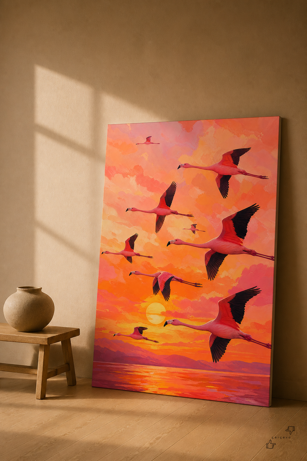 Uçan Flamingo Sürüsü 2