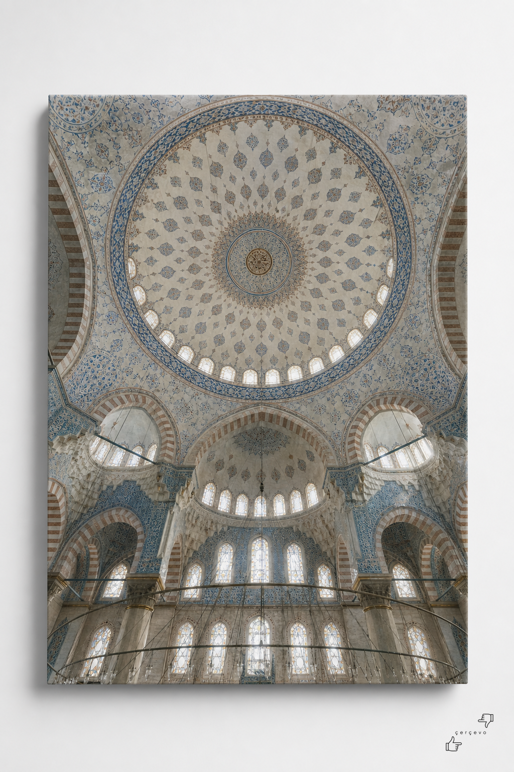 Sultanahmet Camii Kubbe İç Süslemesi - 4