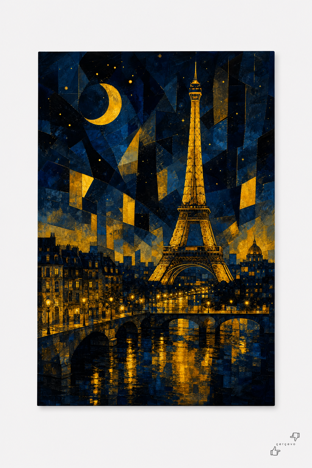Paris Gece Silüeti 3