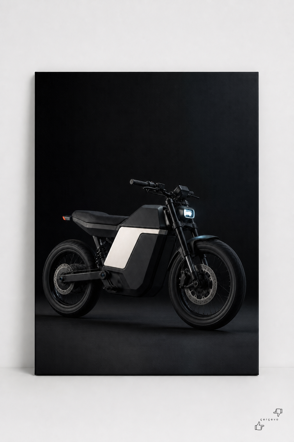 Elektrikli Modern Motosiklet - 4