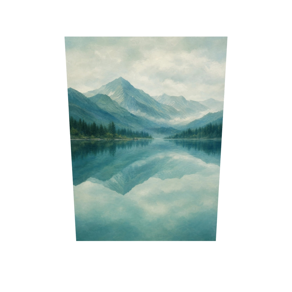 Ayna Göl — Kanvas Tablo — 3D onizleme