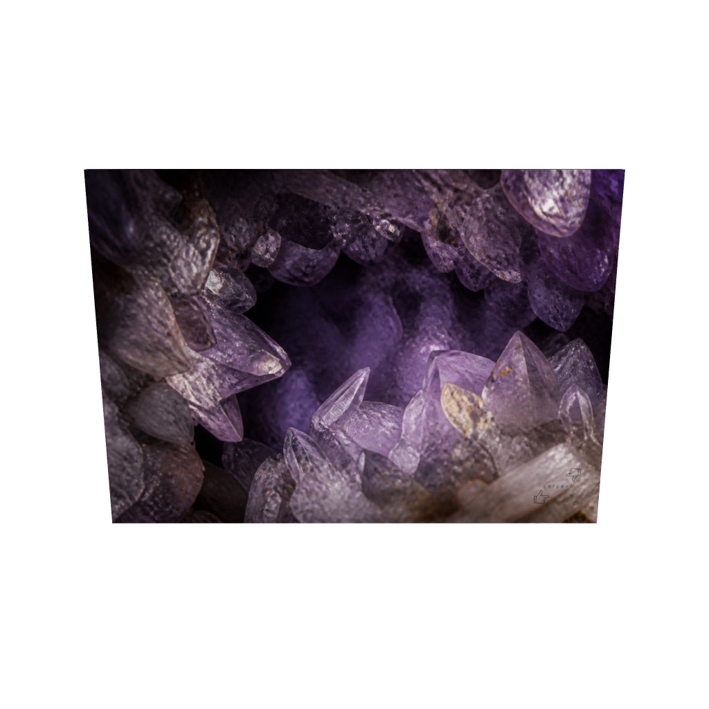 Ametistin İçinde — Mineral Doku Kanvas Tablo — 3D onizleme