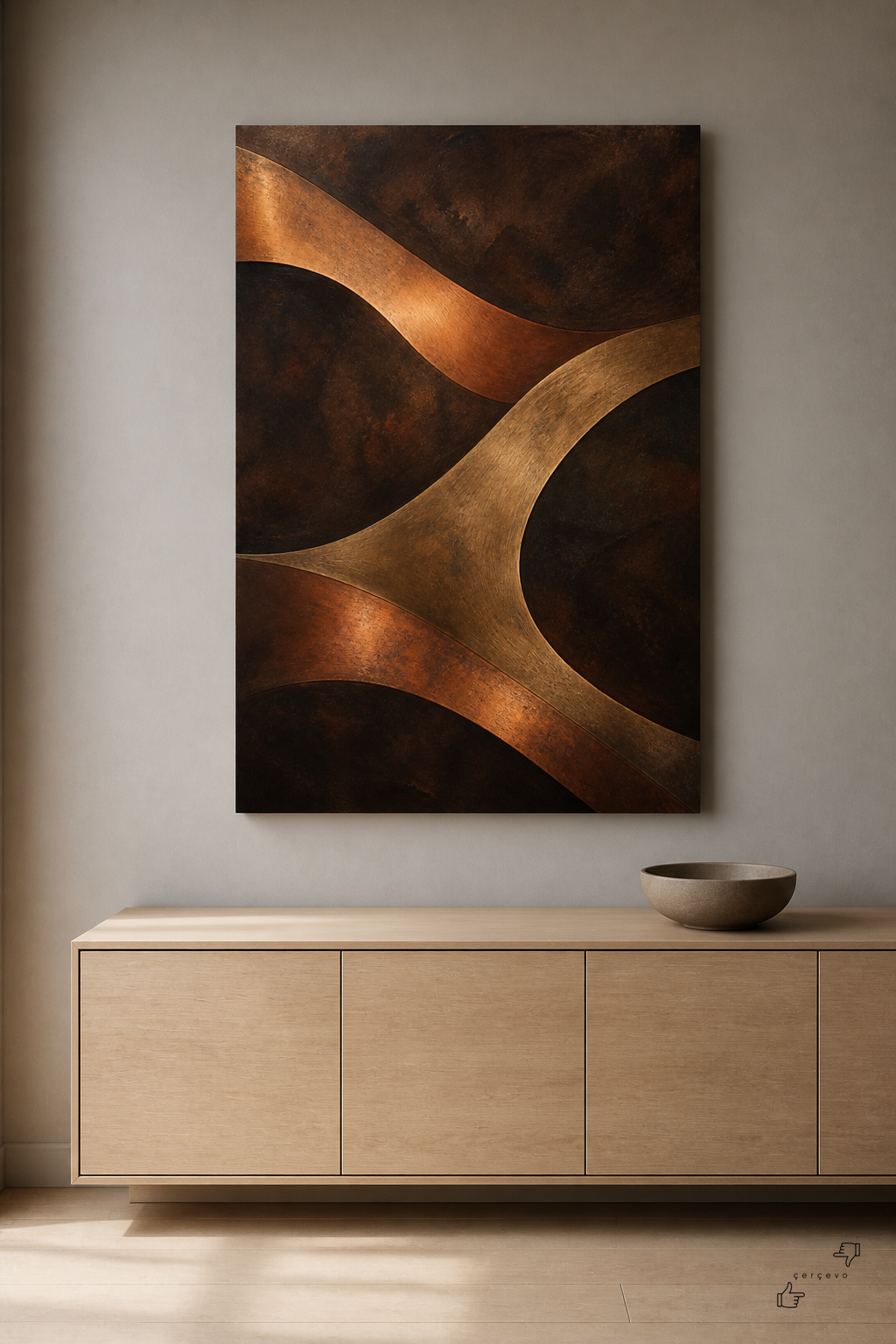 Bakır ve Bronz Metalik Akış - 1