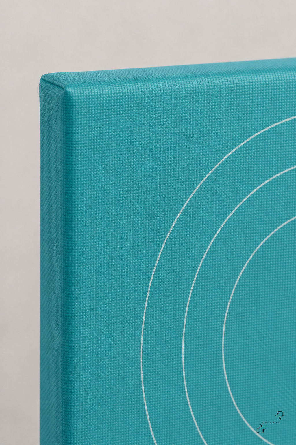 "Nefes Al" — Minimalist Tipografi Kanvas Tablo
