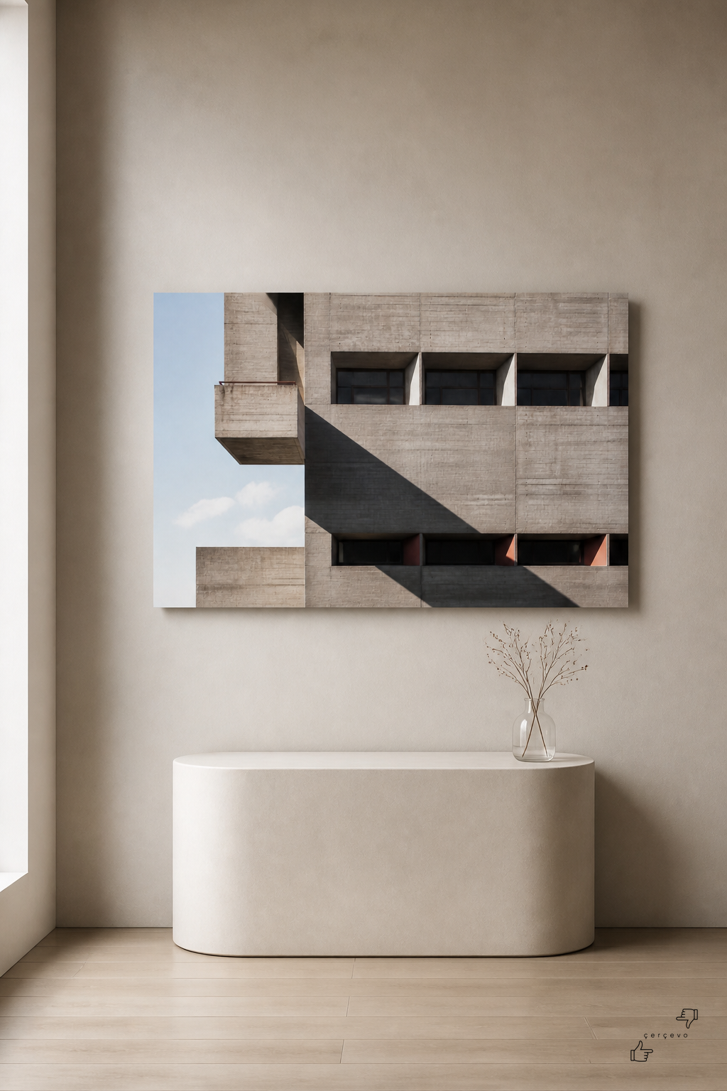 Brütalist Beton Kompleks - 1